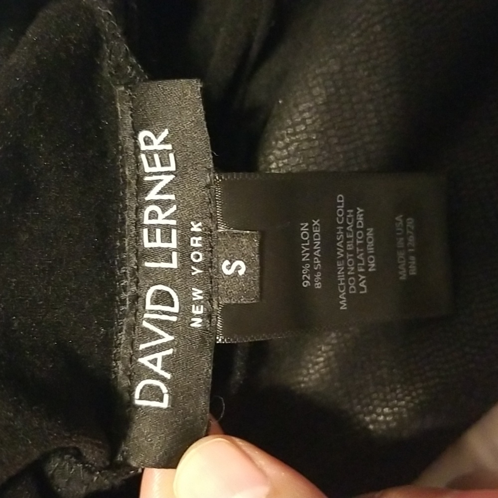 David Lener Maternity Leggings Size Small Color Black - Picture 8 of 12